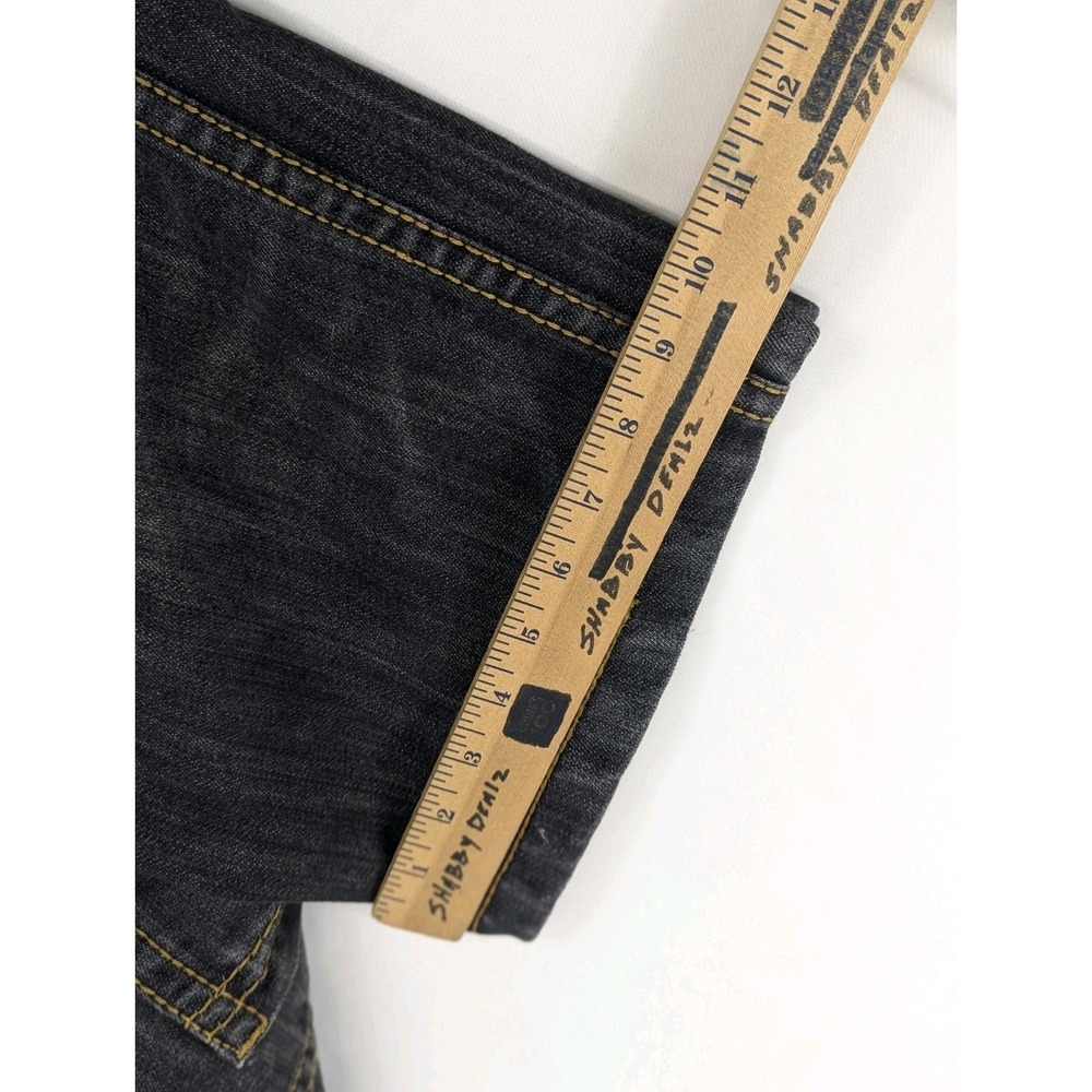 Southpole Mens 38x31 Baggy Relaxed Jeans Black Wash Y2K Streetwear Embroidered - Picture 10 of 10